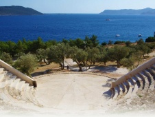 Kas Teatro con vistas al Mediterráneo